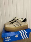 Używane buty damskie adidas Gazelle Bold beżowe org 38
