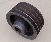 Koło pasowe, fi 195mm, paski 4x 17, otwór fi 42mm