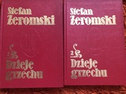 Dzieje grzechu 2 tomy Stefan Żeromski
