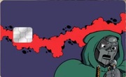 Naklejki na kartę bankową MF DOOM