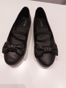 Buty czarne  baleriny r.33