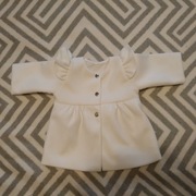 płaszczyk do chrztu rozm. 62 ecru