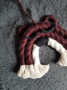 Tęcza MIŚ makrama handmade 