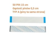 TAŚMA FPC 50 PIN 15cm AWM 0.5MM A