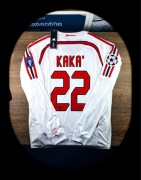 (M) KAKA 22 MILAN 06/07 z FINAŁU LIGI MISTRZÓW LONG SLEEVE BIAŁY NOWA BLUZA