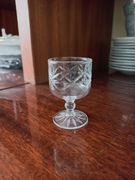 Kieliszki kryształowe do wódki PRL