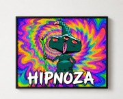 Kapitan Bomba "hipnoza" Plakat a3