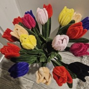 Tulipany handmade 