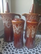 Dzbanki ocet oliwa i przyprawniki 4 SZTUKI