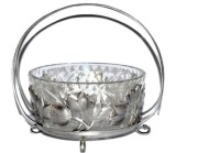 HEFRA - TULIPANY STARA CUKIERNICA SZKLANY WKŁAD