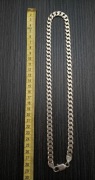 Męski Łańcuszek Srebrny PANCERKA Próba 925. Śliczny, 55 cm / 6 mm