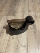 Żelazko żeliwne z odlewni Końskie S.Kronenblum po renowacji 