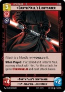 Star Wars: Unlimited - LOF - Darth Maul's Lightsaber (S)