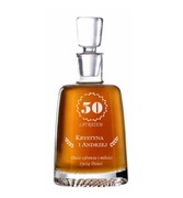 Karafka z grawerem PREZENT DLA PARY rocznica ślubu