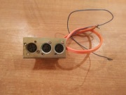 UNITRA Diora wzmacniacz WST-102 Kleopatra zespół gniazd DIN front wspornik 