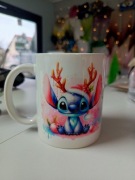 Kubek 330ml Stitch - biały środek 