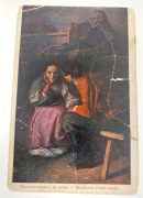 Pocztówka-Wydawnictwo Salonu Malarzy Polskich"Błogosławieństwo z za świata"