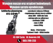 Wynajem szlifierki planetarnej HTC 420 VS