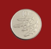 Moneta 10 koron 2008, Islandia