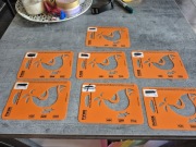 Szablon fox dekorator zestaw 7 szt Cena za zestaw 