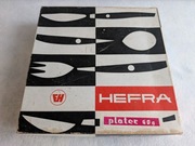 Komplet posrebrzanych sztućców Fraget Hefra wz. Romański 35szt STAN!