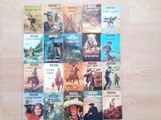 42 francuskojęzyczne książki przygodowe z serii Western