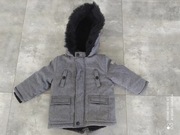 Bardzo gruba, ciepła kurtka zimowa, r. 80, stan bdb