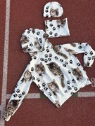 Komplet dla kociarzy , sfinksy , bluza za kapturem