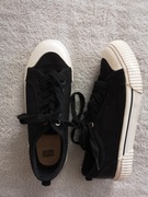 Czarne buty sportowe trampki F&F 37