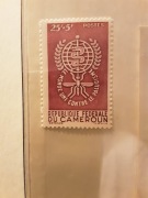 Kamerun  1962   mi 354  komar owady  idealna pozycja 