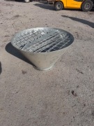 Kosz dzwona ocynk na gruszkę zasobnik na worki silomat PFT SILOMACH