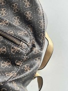 Plecak GUESS jak nowy - brąz z beżem bardzo rzadki!