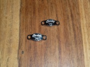 NIKE CORTEZ '72 - srebrne ozdoby sznurowadeł - ORYGINAŁ