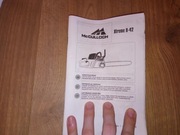 Pilarka spalinowa McCulloch Xtreme 8-42 instrukcja obsługi EE LT LV