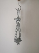 Wyciąg bloczek hak szekla łańcuch 