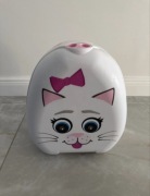 Nocnik turystyczny dla dzieci kotek my Carry Potty różowy na wyjazdy