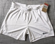 Damskie spodenki sportowe Nike standard fit, białe, rozmiar L, nowe