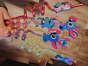 Kręcone słomki wielokrotnego użytku ze Stitchem – mix kolorów, Disney