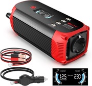 Przetwornica BELTTT 500W 12V 230V z 4XUSB i wyświetlaczem LCD