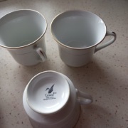 Filizanki porcelana komplet 6 sztuk.