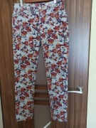 Spodnie damskie jeansy wzorzyste rozmiar 40