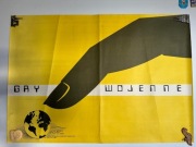 Gry wojenne. Oryginalny plakat filmowy. M. Wasilewski