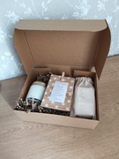 Prezent ekologiczny less waste Eko Zestaw prezentowy Dla niej Nowy Handmade