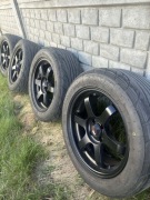 Felgi Jr3 4x100 r16 komplet z oponami