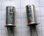 Tranzystory Germanowe Para AC180VI - AC181VI
