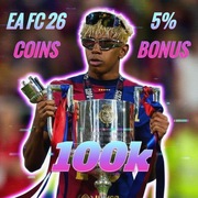 100 k COINS DO GRY EA SPORTS FC 26 Platforma - PS / XBOX-MONETY