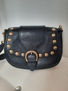 Marc Jacobs czarna mała skórzana torebka dzety Cudo!