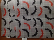 3szt- podkładki nietoperze, Halloween 30x40