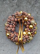 Wianek świąteczny bożonarodzeniowy naturalny