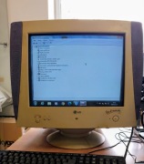 Retro Monitor CRT LG z głośnikami i mikrofonem